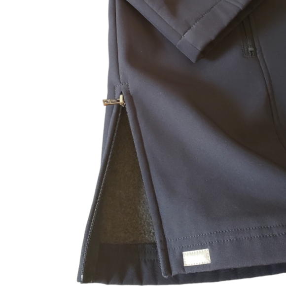 LONDON FOG Softshell Coat Winter Jacket - Navy - Picture 5 of 8